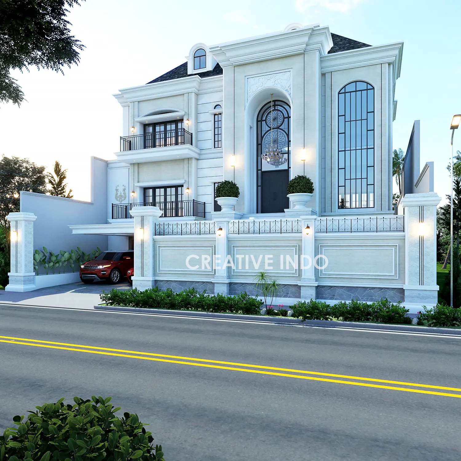 Jasa arsitek desain rumah mewah