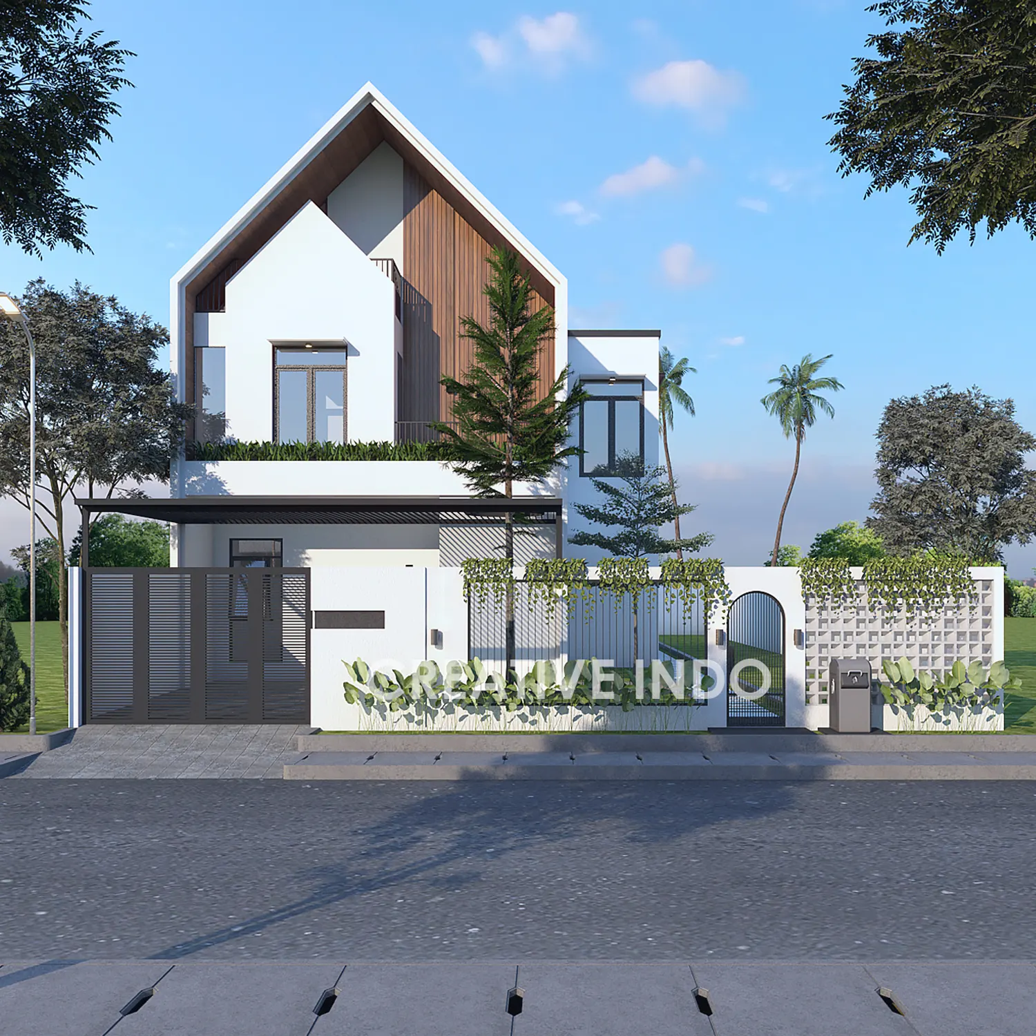 Jasa arsitek desain rumah mewah