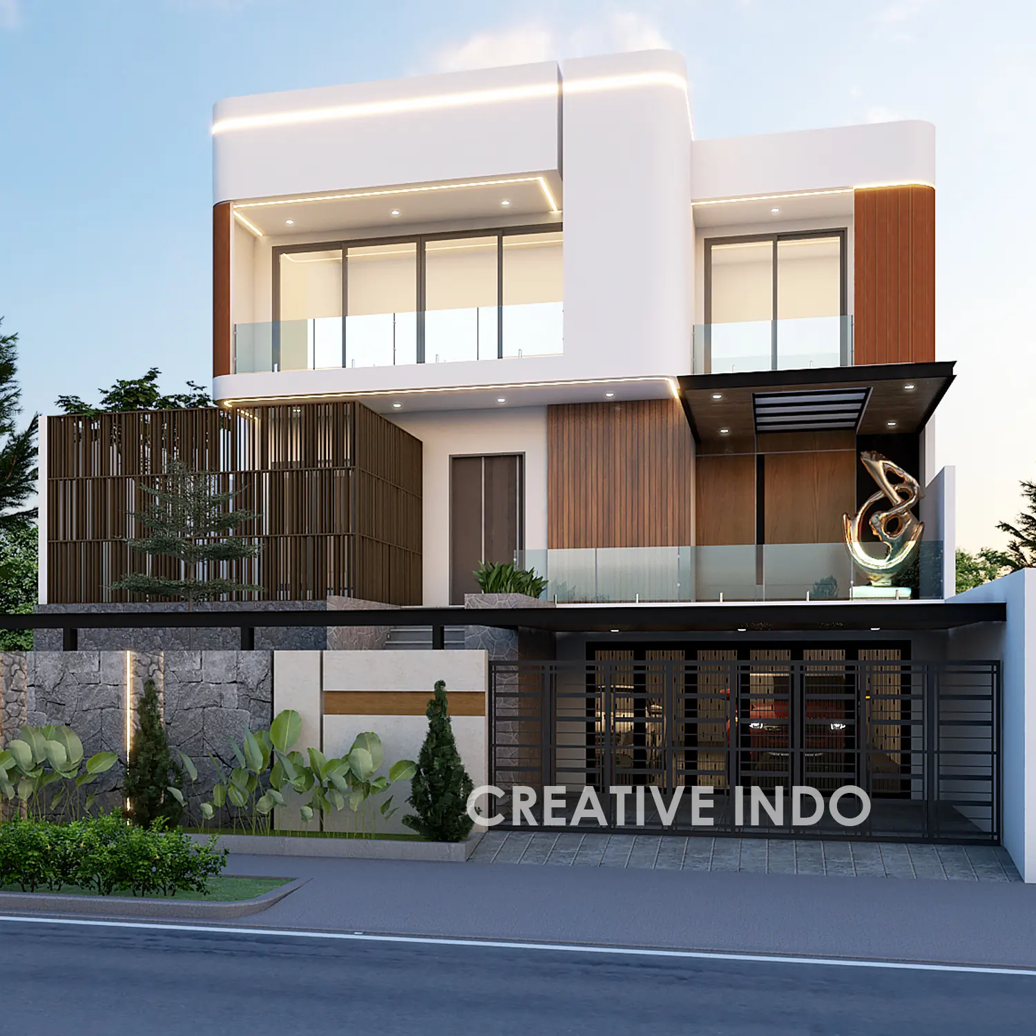 Jasa arsitek desain rumah mewah