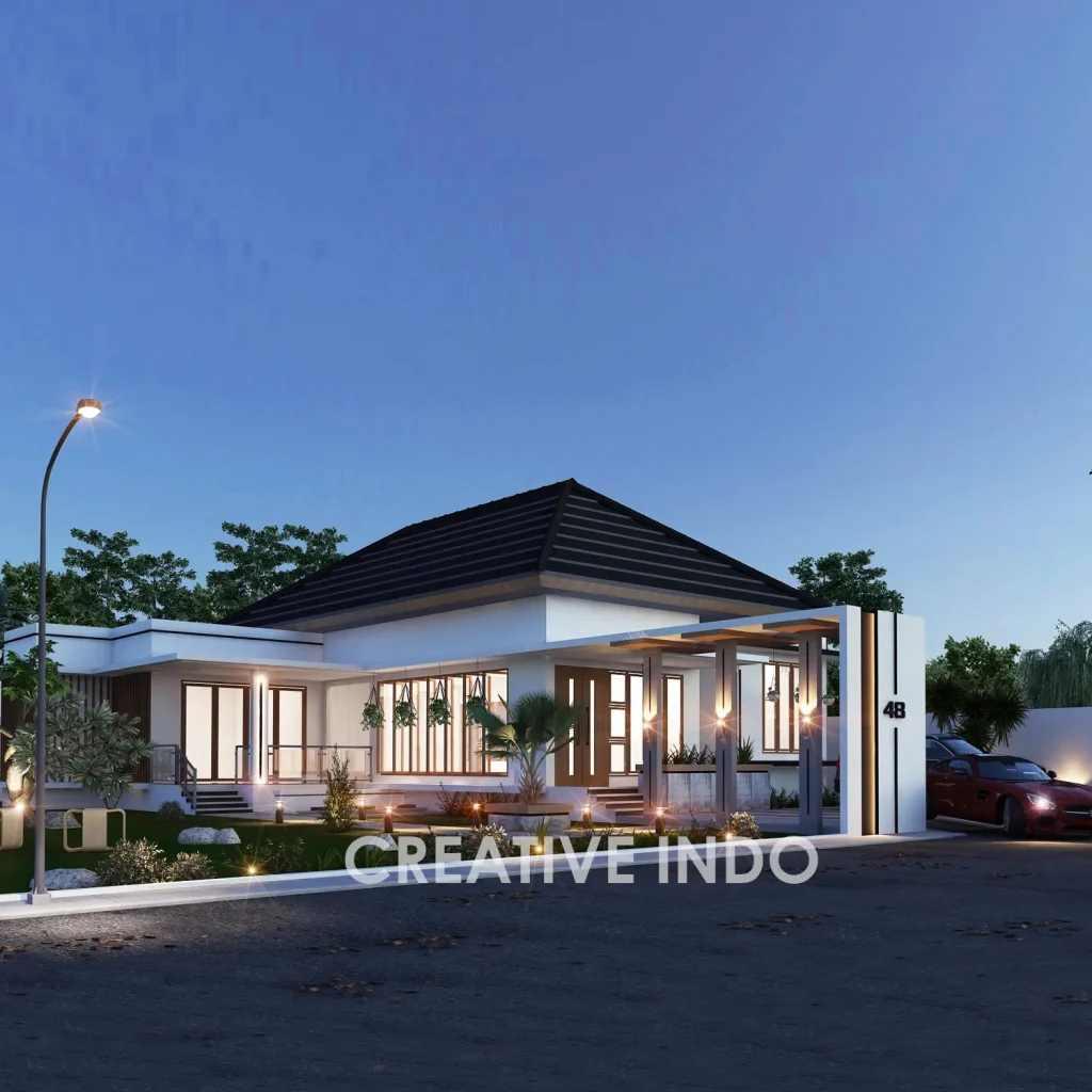 Jasa arsitek desain rumah mewah