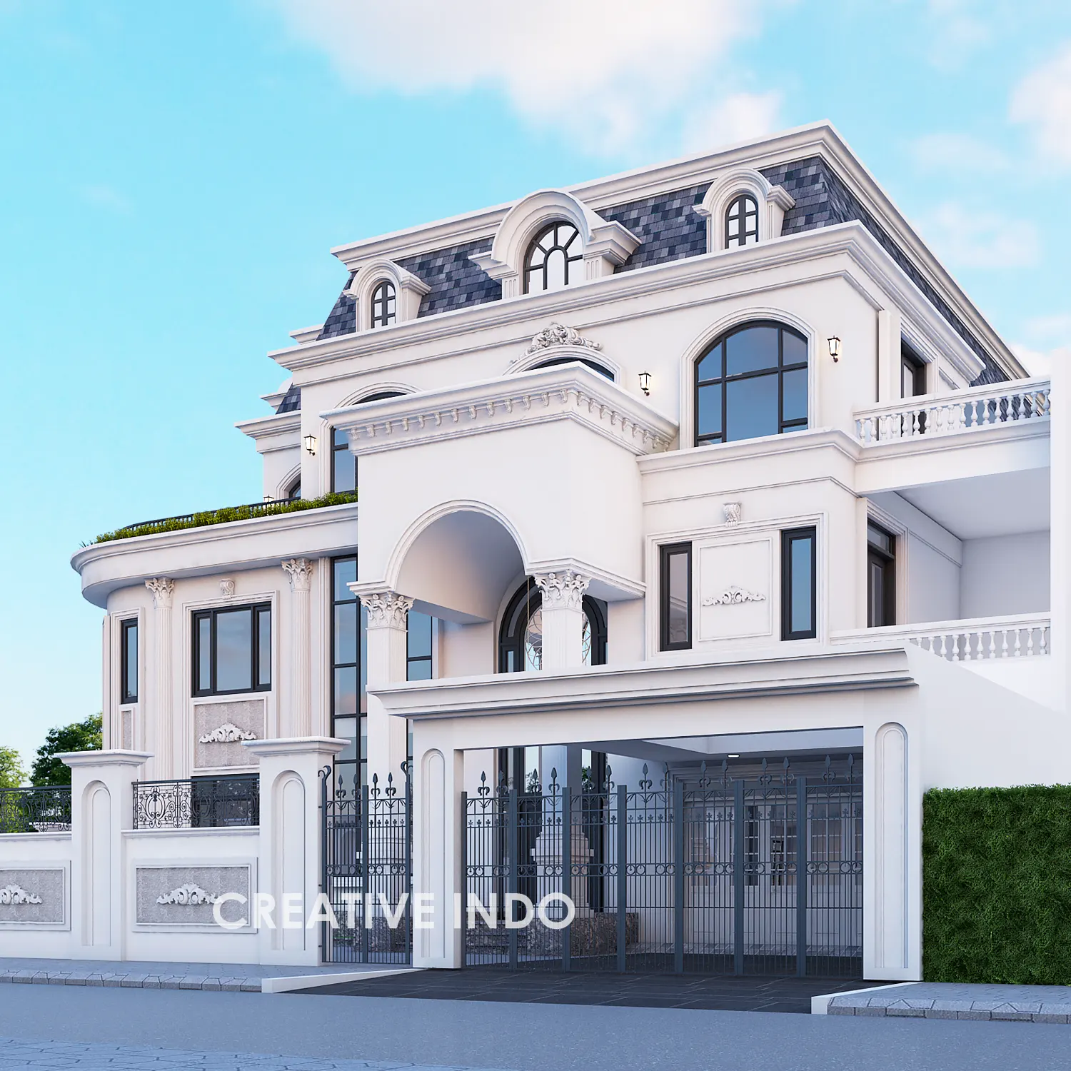 Jasa arsitek desain rumah mewah