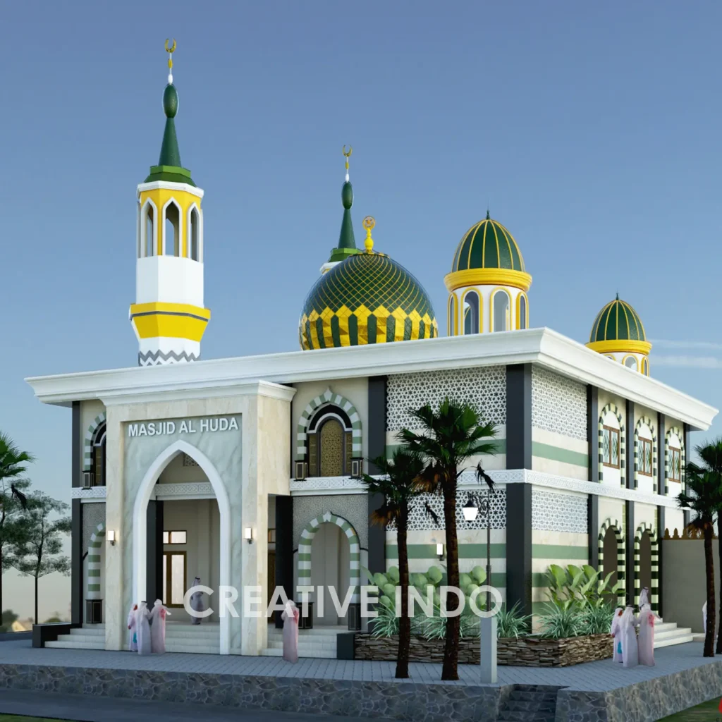 Jasa arsitek desain masjid modern