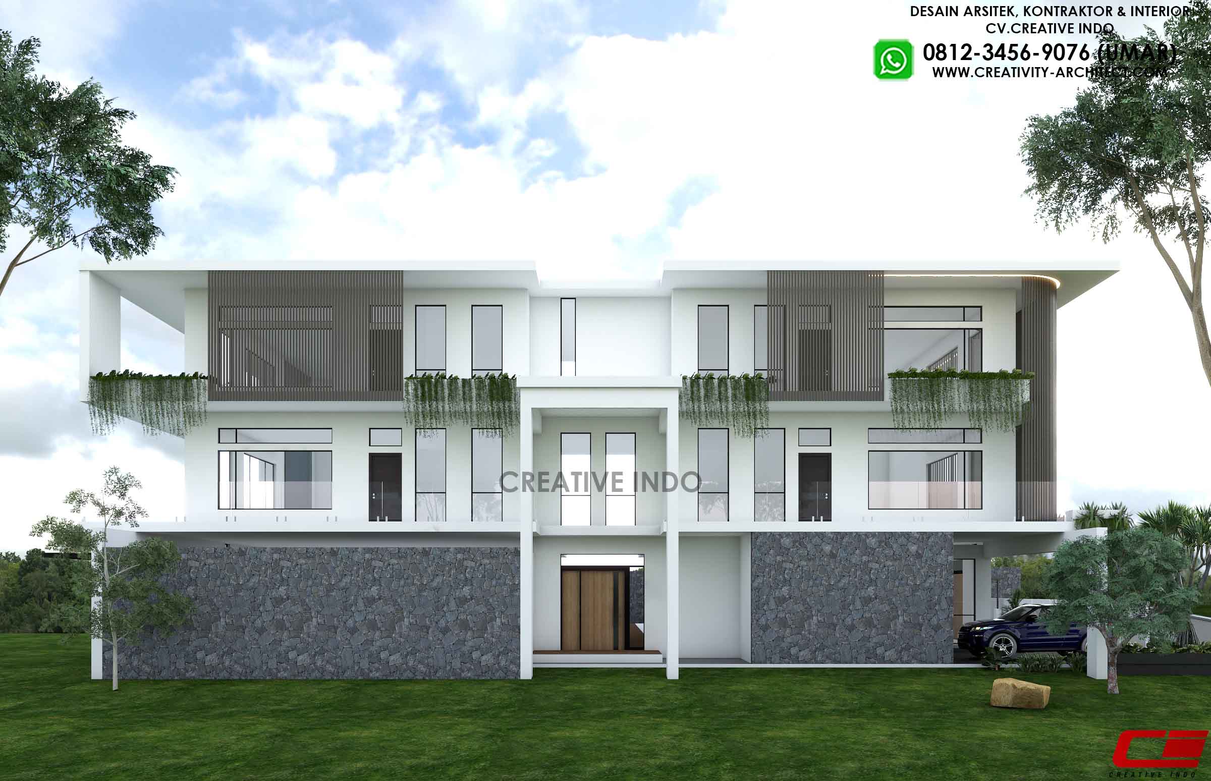 Jasa arsitek desain rumah mewah