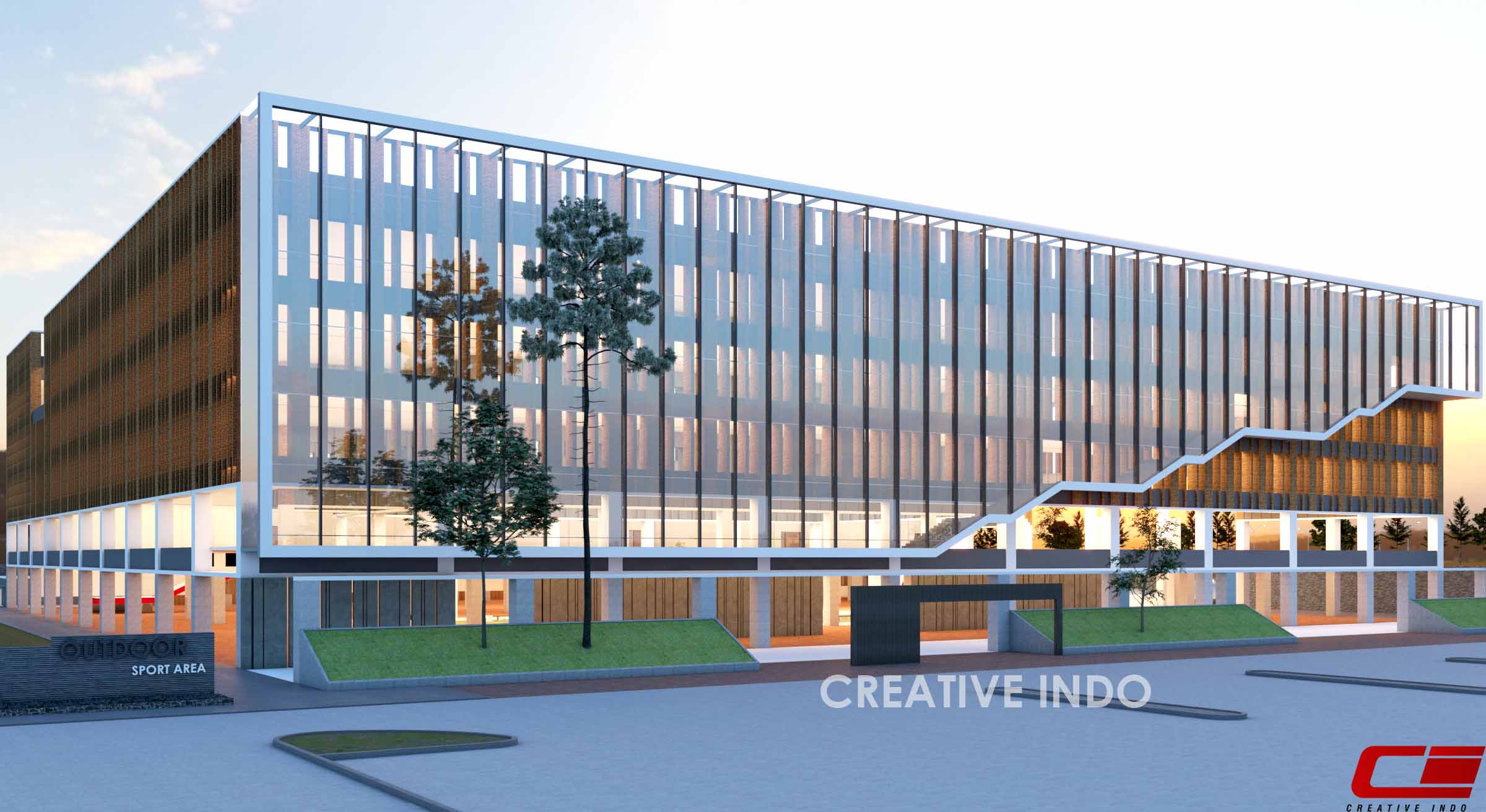 Jasa arsitek desain sekolah modern