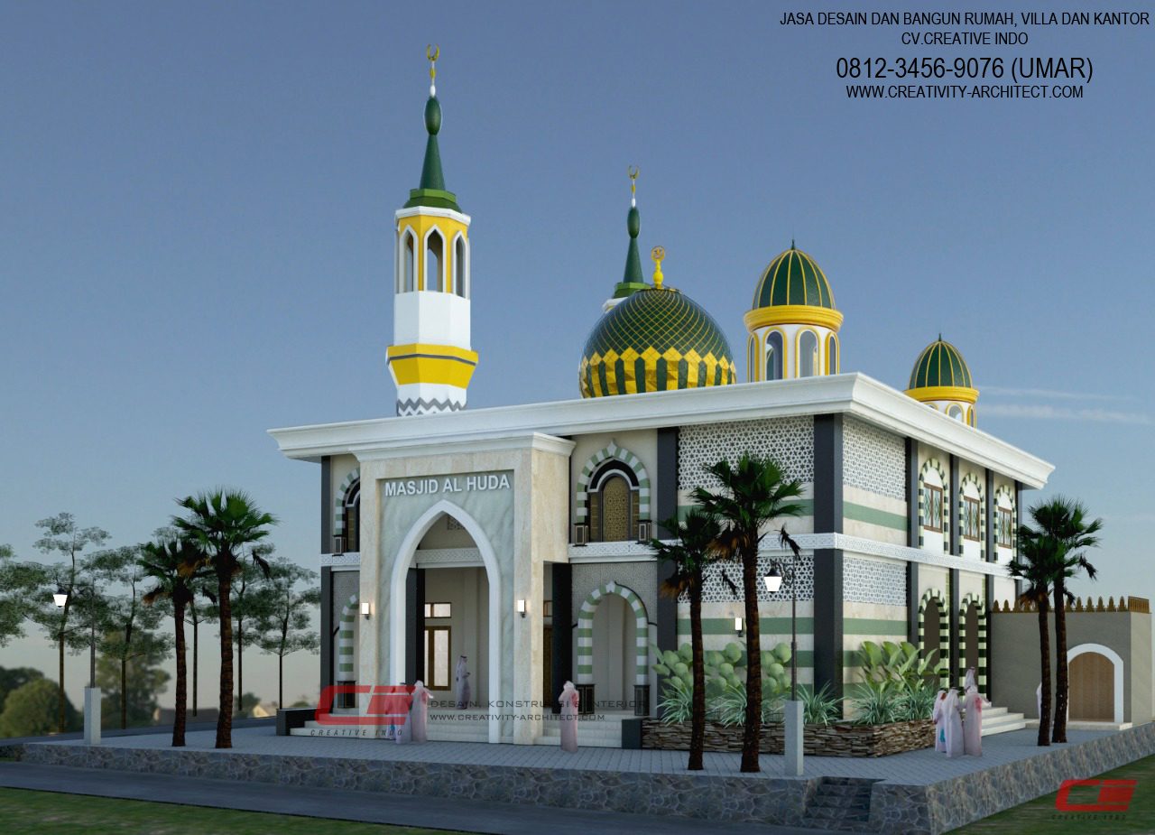 Jasa Arsitek Desain Masjid Modern / Klasik
