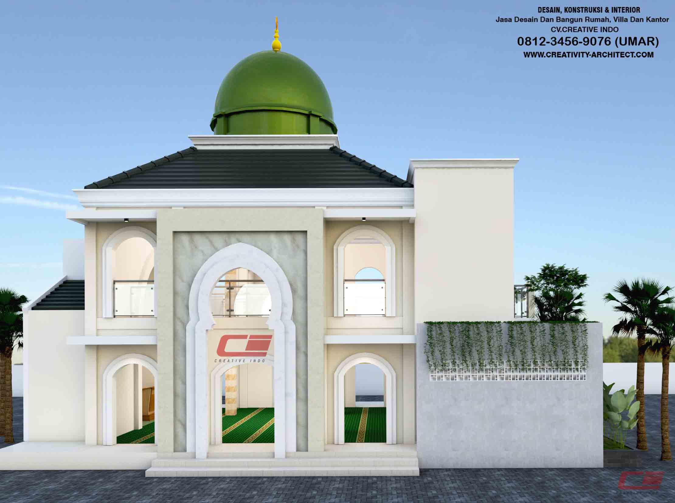 Jasa Arsitek Desain Masjid Modern / Klasik