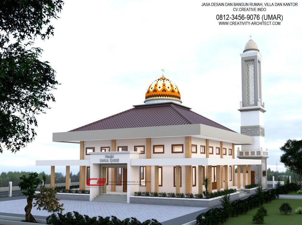 Jasa Arsitek Desain Masjid Modern / Klasik