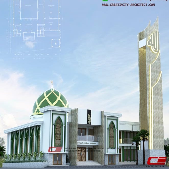 Jasa Arsitek Desain Masjid Modern / Klasik