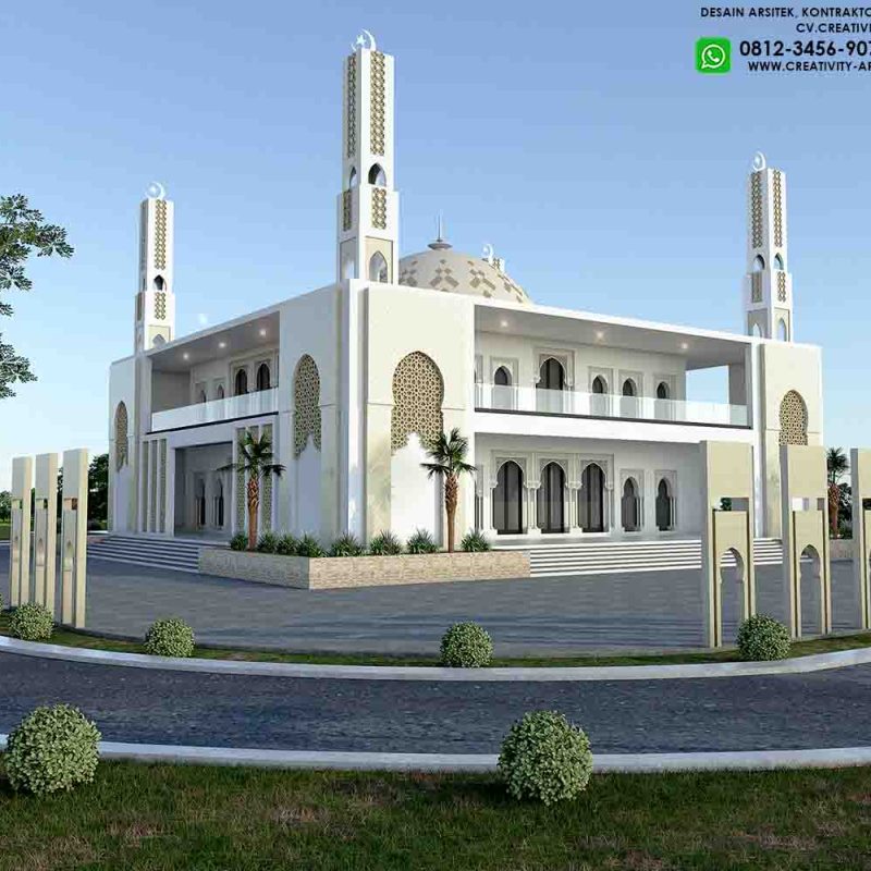 Jasa Arsitek Desain Masjid Modern / Klasik