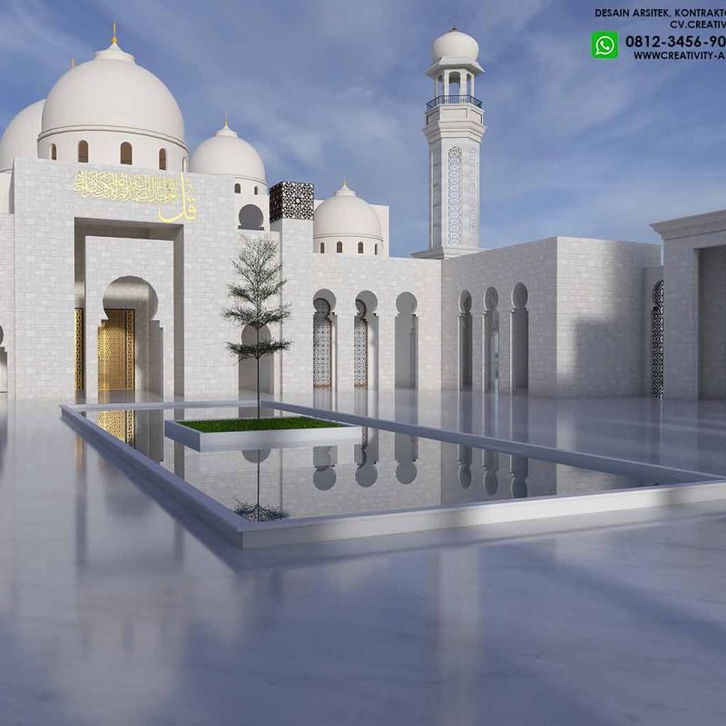 Jasa Arsitek Desain Masjid Modern / Klasik