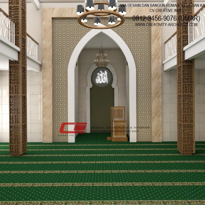 Jasa Arsitek Desain Masjid Modern / Klasik