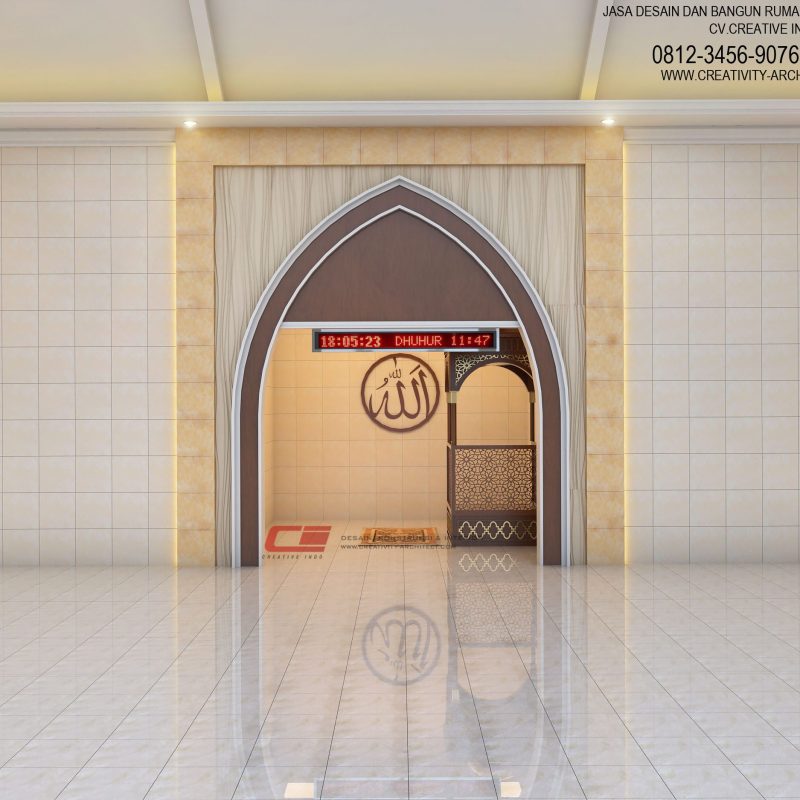 Jasa Arsitek Desain Masjid Modern / Klasik